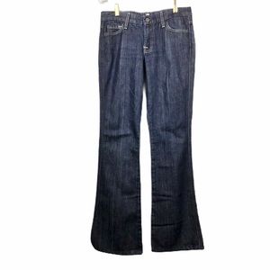 7 For All Mankind Flare Leg Embellished Jeans